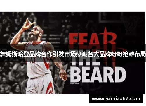 詹姆斯哈登品牌合作引发市场热潮各大品牌纷纷抢滩布局